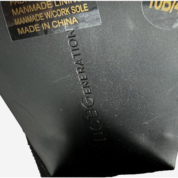 BCBGeneration “Kimba” Suede Platform Ankle Boots Size 10 Vintage Vibe - Picture 9 of 11